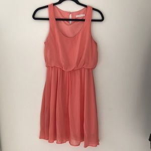 LUSH pink mini dress
